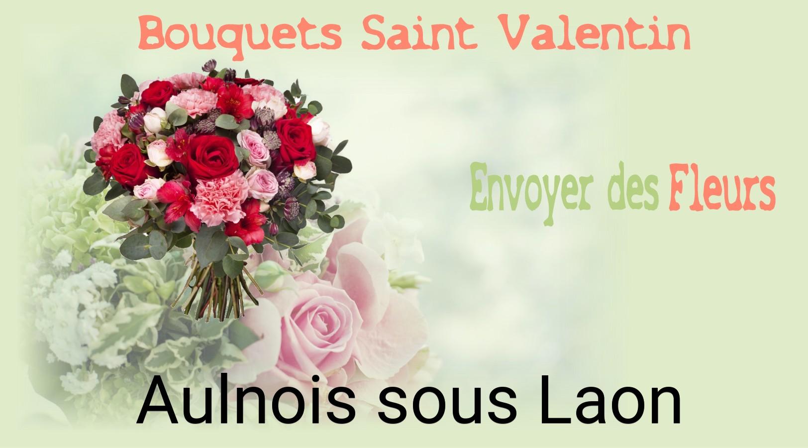 Roses de Saint-Valentin livrées à Aulnois-sous-Laon